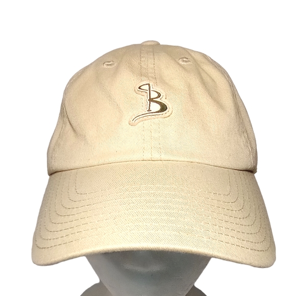 Embroidery Golf Logo & Black Creek Cotton Stone Color Unisex Adjustable Hat Cap - Picture 1 of 10